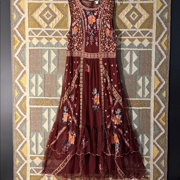 Miraflores Mesh Maxi Dress. New with tags from Sundance. - Picture 2 of 9